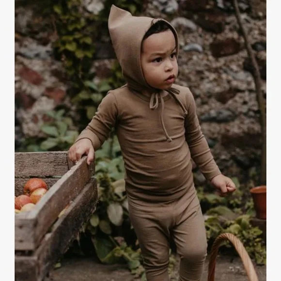 NWT, The Simple Folk, The Fleece Pixie Hat- Camel, size 4-7 years - Picture 10 of 10